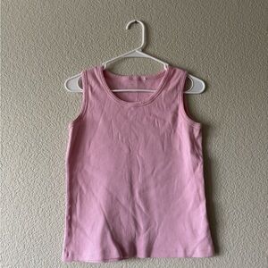 Pink Sleeveless Tank Top